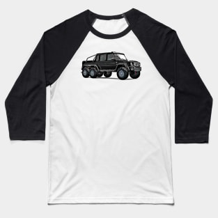 G63 6X6 Truck Cartoon Baseball T-Shirt